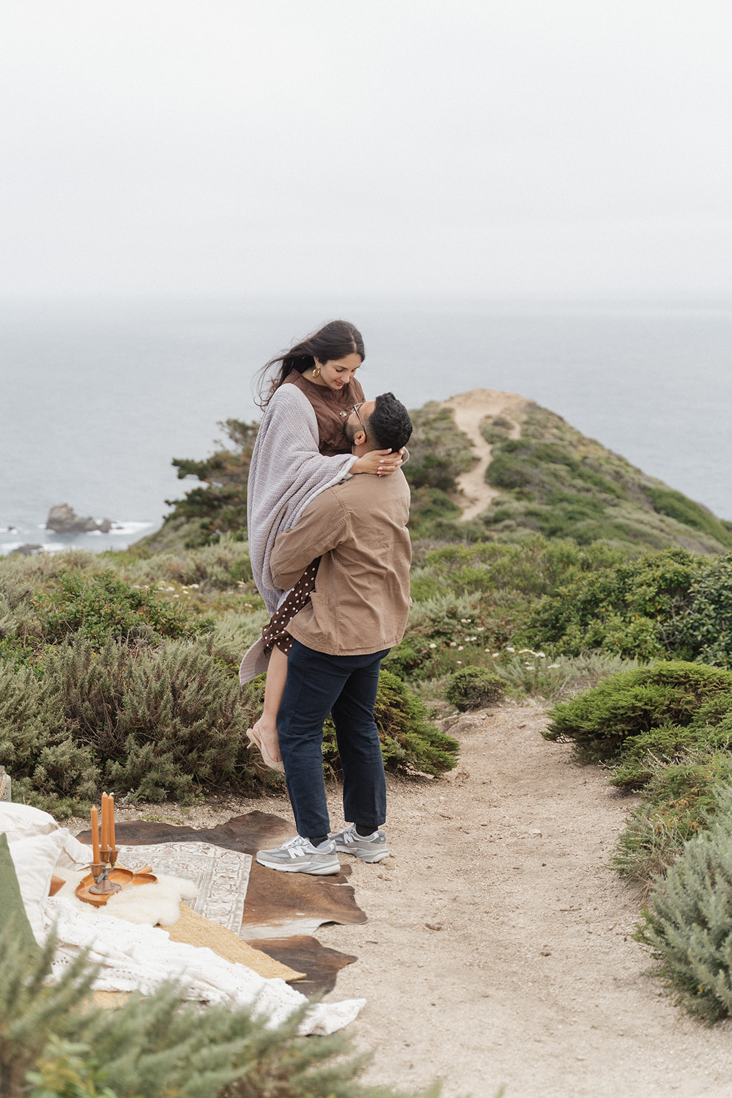Proposal on one knee