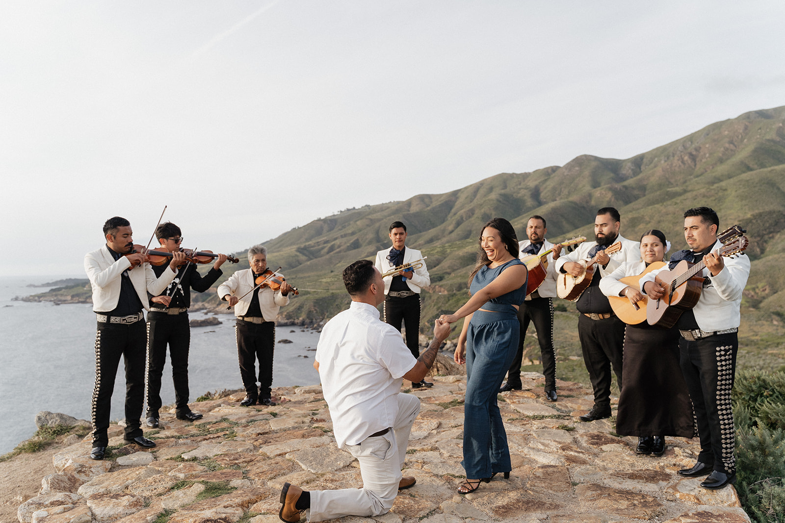 Mariachi proposal Big Sur
