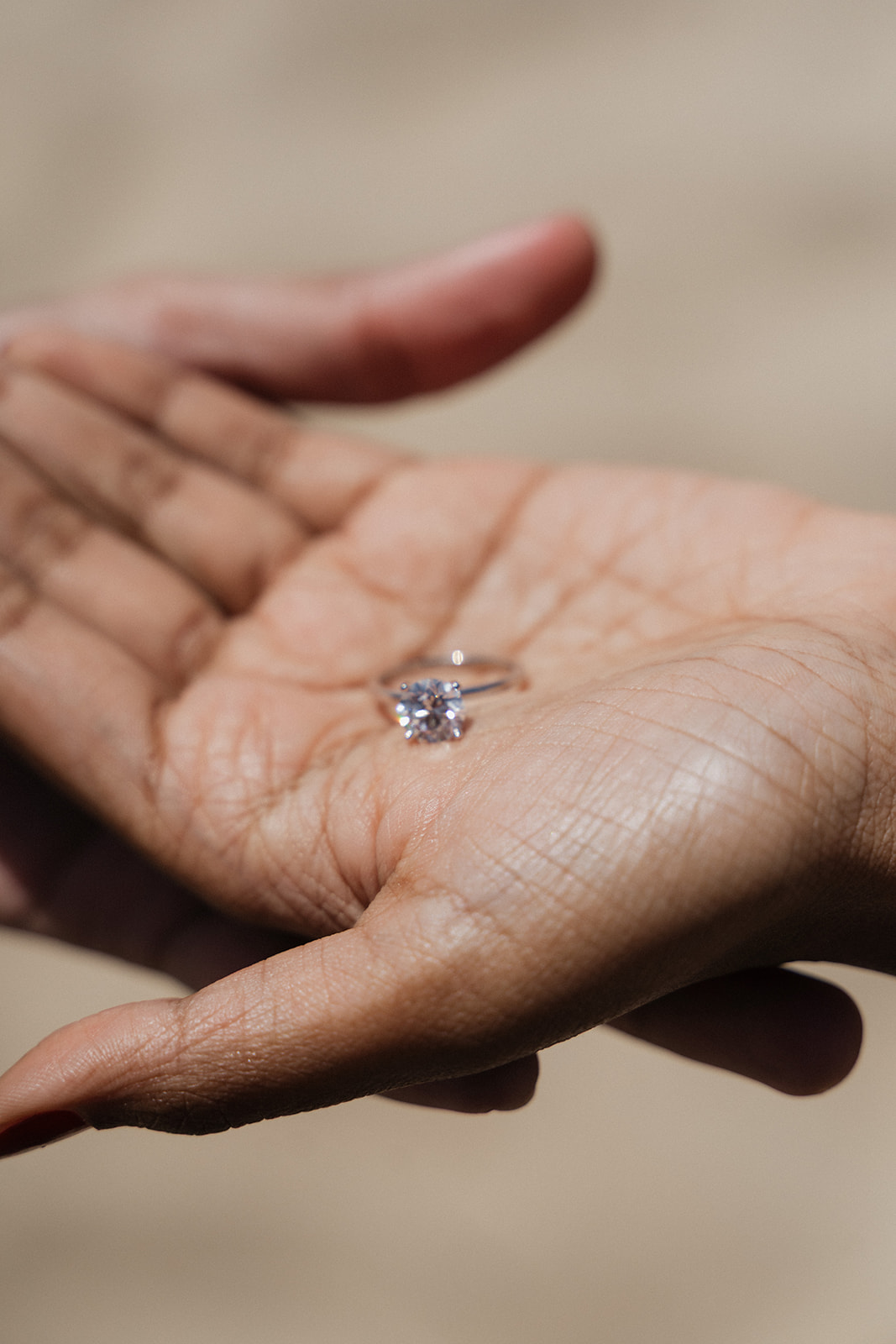Beach proposal reaction